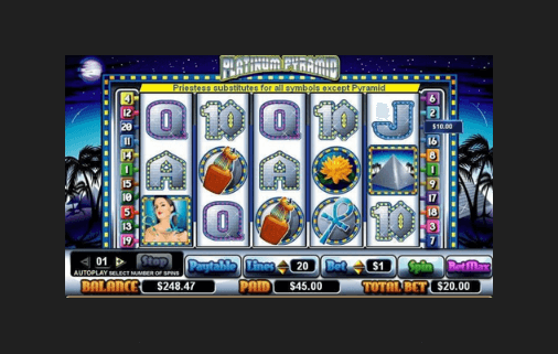 Platinum Pyramid Slot Interface